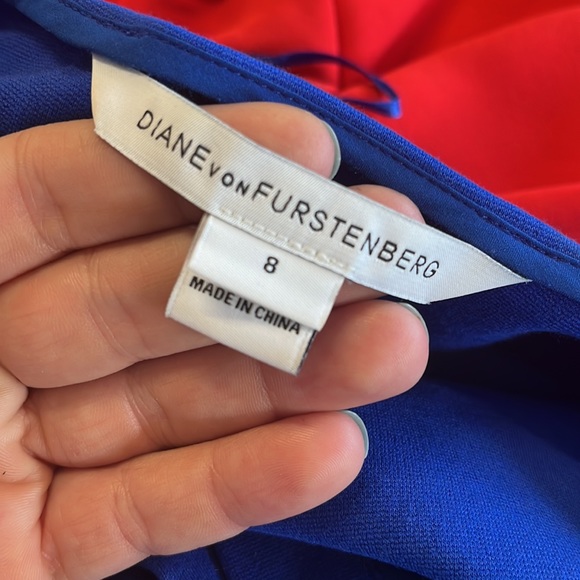 Diane Von Furstenberg Leora Draped Jersey Dress - Picture 3 of 6